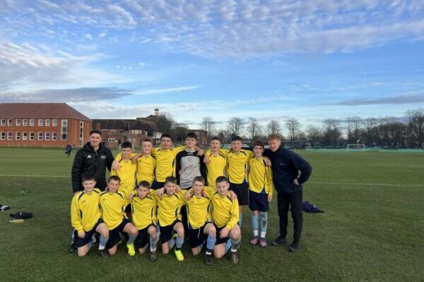 Selston Year 8 Football Team Gives Spirited Performance