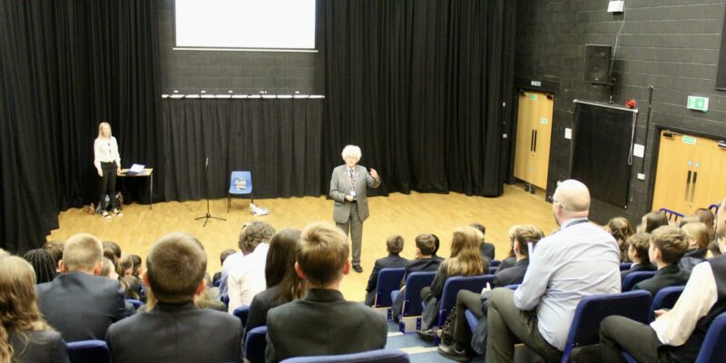 Scientist Sir Martyn Poliakoff Inspires Students at Friesland School